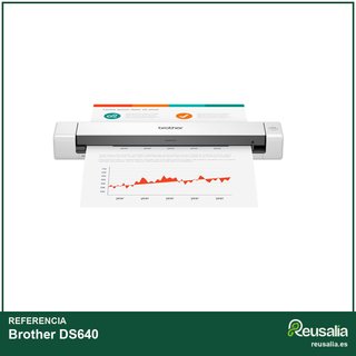 Brother DS640 escáner portátil documentos A4 color