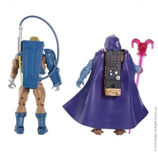 He-Man Laser Power y Skeletor Ojos de Fuego