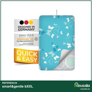 smart&gentle funda tabla planchar 140x45 cm