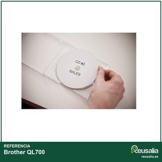 Brother QL700 impresora etiquetas profesional