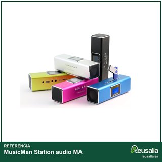 MusicMan Station audio MA altavoz portátil