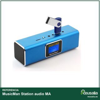 MusicMan Station audio MA altavoz portátil