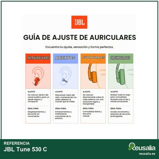 JBL Tune 530 C auriculares cable USB-C