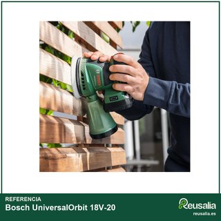 Bosch UniversalOrbit 18V-20 lijadora batería