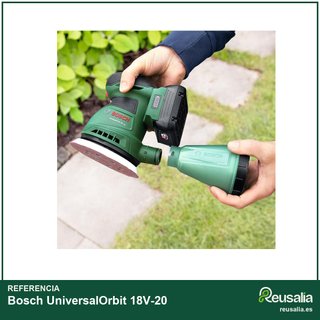 Bosch UniversalOrbit 18V-20 lijadora batería