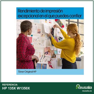 HP 135X cartucho tóner alta capacidad