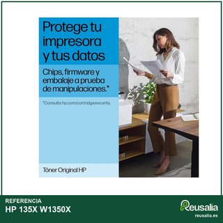 HP 135X cartucho tóner alta capacidad