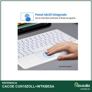 CACOE teclado Bluetooth iPad retroiluminado