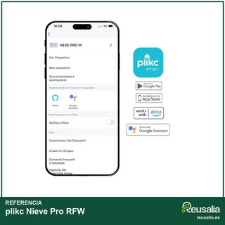 plikc Nieve Pro RFW Termostato Digital WiFi
