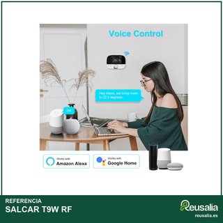 SALCAR T9W RF termostato WiFi programable