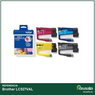 Brother LC527VAL cartuchos tinta alta calidad