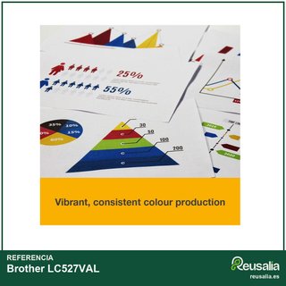 Brother LC527VAL cartuchos tinta alta calidad