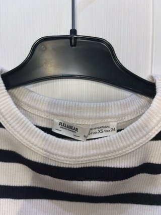 Vestido Pull&Bear Canalé Rayas Talla XS