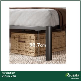 Zinus Van cama metal plataforma con almacenamiento
