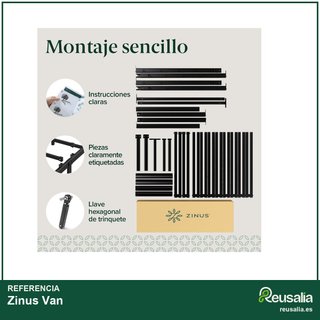Zinus Van cama metal plataforma con almacenamiento