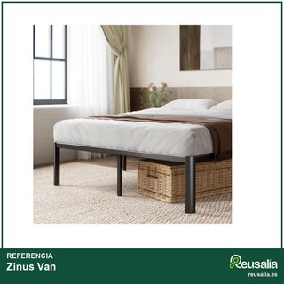 Zinus Van cama metal plataforma con almacenamiento