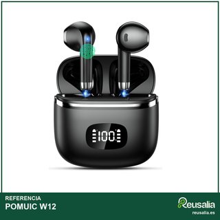 Auriculares inalámbricos Bluetooth 5.3 W12 IPX7