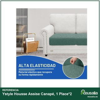 Ystyle funda sofá cojín elástico verde