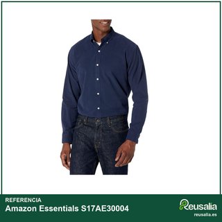 Amazon Essentials camisa hombre oxford manga larga