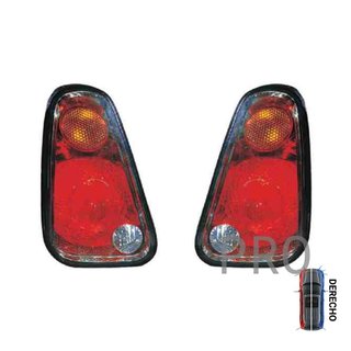 Piloto Trasero Sin Portalámparas Ambar Blanco Rojo - Derecho - Mini / MINI Cabrio (2005-2007)