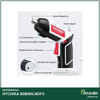 HYCHIKA destornillador eléctrico 6Nm