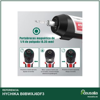 HYCHIKA destornillador eléctrico 6Nm