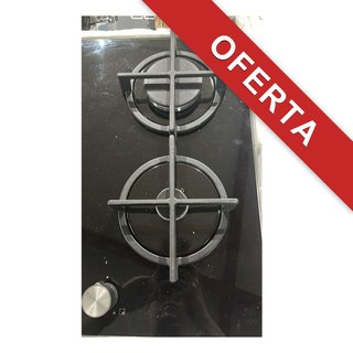 - Candy CSG63B4PB placa gas cristal negro segura