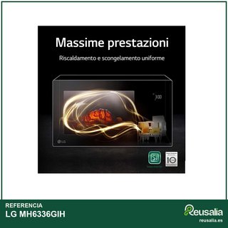 - LG MH6336GIH microondas combinado con grill