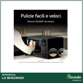 - LG MH6336GIH microondas combinado con grill