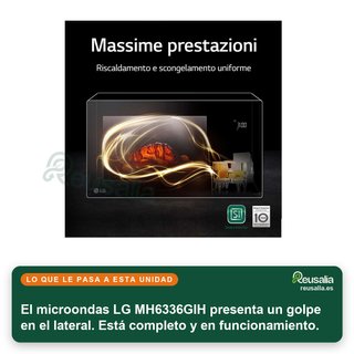 - LG MH6336GIH microondas combinado con grill
