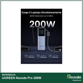 UGREEN Nexode Pro 200W Power Bank 25000mAh