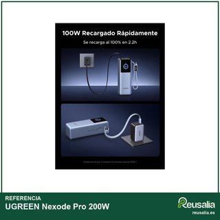 UGREEN Nexode Pro 200W Power Bank 25000mAh