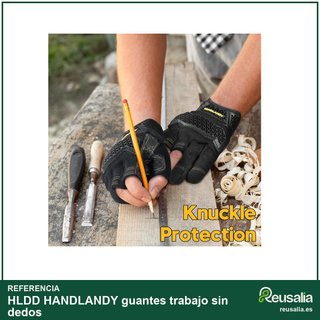 HLDD HANDLANDY guantes trabajo sin dedos