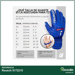 Reusch guantes portero jóvenes espuma