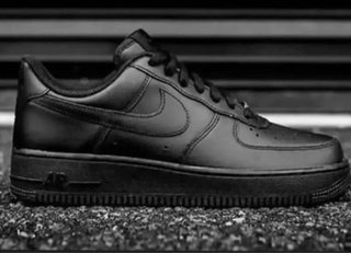 Nike Air Force 1 Negras Talla 42