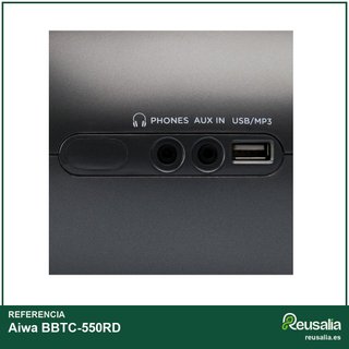 Aiwa BBTC-550RD radio cassette portátil