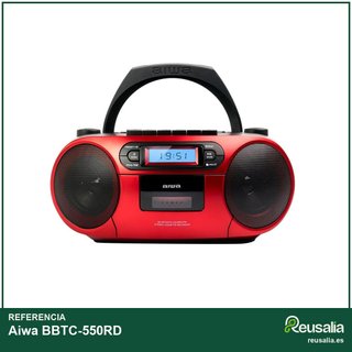 Aiwa BBTC-550RD radio cassette portátil
