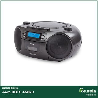 Aiwa BBTC-550RD radio cassette portátil