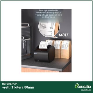 vretti impresora térmica recibos 80mm alta
