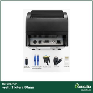 vretti impresora térmica recibos 80mm alta