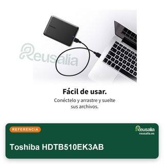 Toshiba HDTB510EK3AB disco duro externo portátil