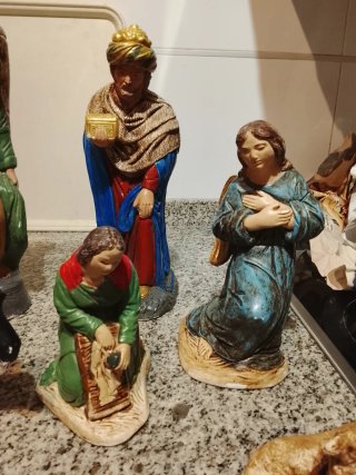 Figuras Belén Antiguas