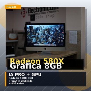 iMac 27 2019 i5 3.7 8GB RAM Radeon Pro 580X 8GB IA Pro grafica 8GB