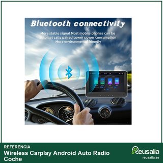 Wireless Carplay Android Auto Radio Coche
