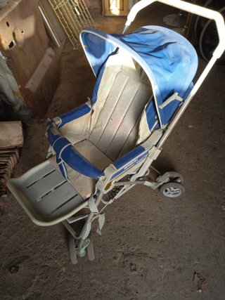 Carrito de bebé Bribón vintage