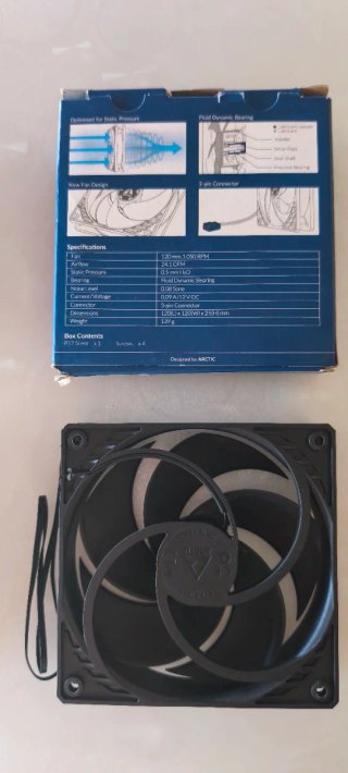 2 Ventiladores Arctic P12 Sin Usar