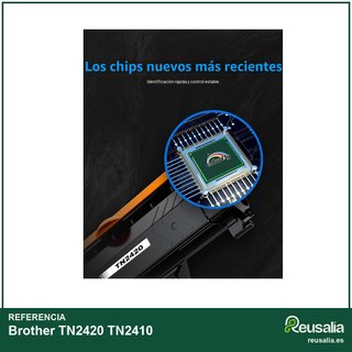 Cartucho toner compatible Brother TN2420 negro