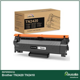 Cartucho toner compatible Brother TN2420 negro