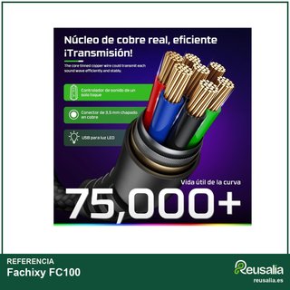 Fachixy FC100 Auriculares gaming con micrófono y
