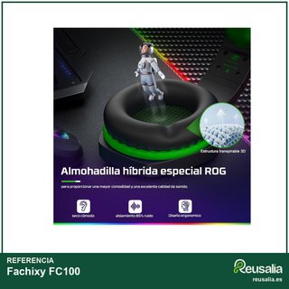 Fachixy FC100 Auriculares gaming con micrófono y